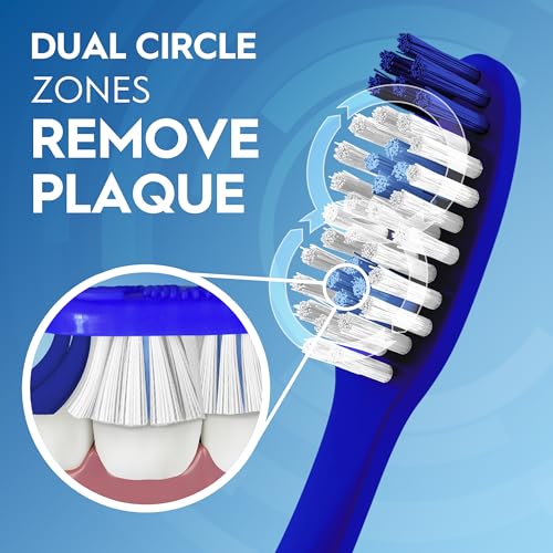 Oral-B Toothbrush Dual Clean, Soft, 6 Count - Product Imagery