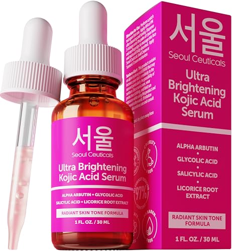 SeoulCeuticals Korean Skin Care Kojic Acid Serum Dark Spot - Product Imagery