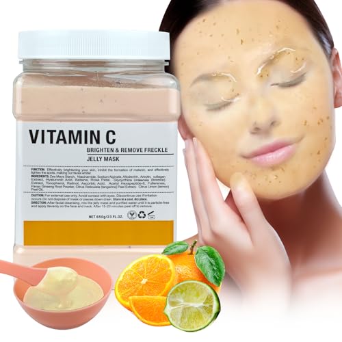 Angeland Jelly Masks for Facials Professional, Hydrating & Moisturizing Jelly Mask – Preservative Free, Mineral Oil Free