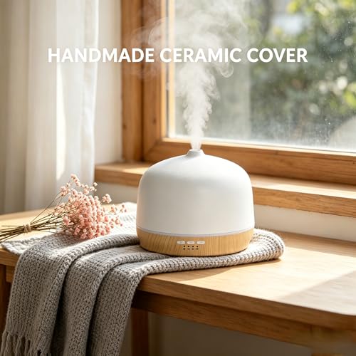 Ceramic Essential Oil Diffusers for Home Large Room, - Product Imagery