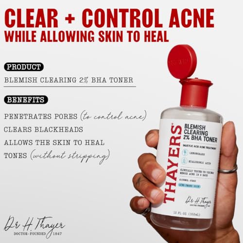 Thayers Blemish Clearing Salicylic Acid Toner, Acne Treatment - Product Imagery