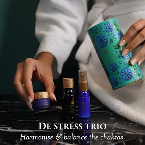 SPA CEYLON De-Stress Wellness Trio Set, Holistic Spa Essentials - Product Imagery