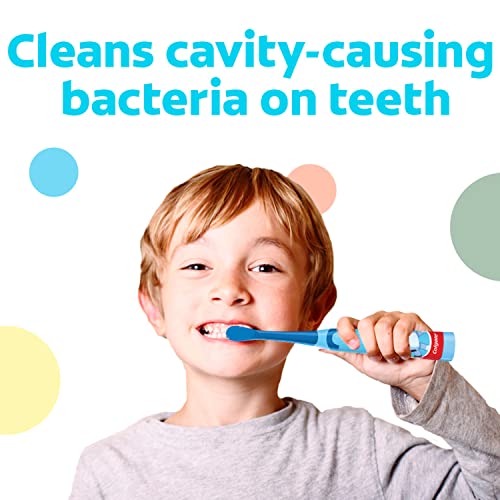 Colgate Kids Bluey Fluoride Toothpaste, Bubblegum, 4 Pack, 4.6 oz - Product Imagery