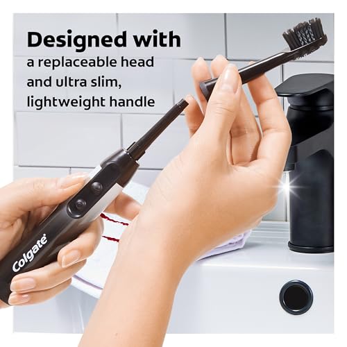 Colgate 360 Power Charcoal Battery Toothbrush - Product Imagery