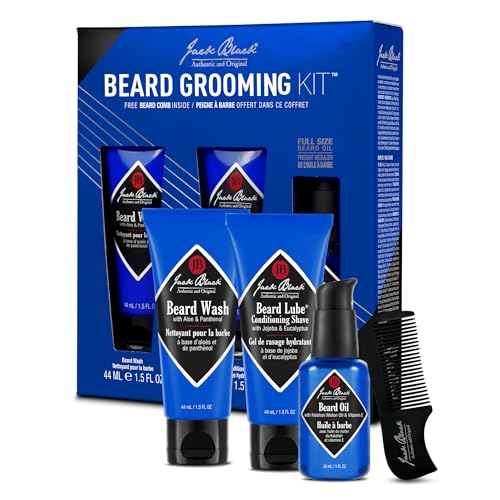 Jack Black Travel Size Beard Grooming Kit for Men