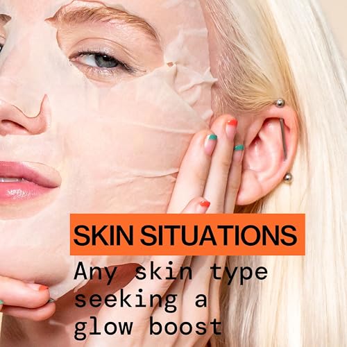 Pacifica Sheet Face Mask - Glow Baby Brightening Facial Mask - Product Imagery