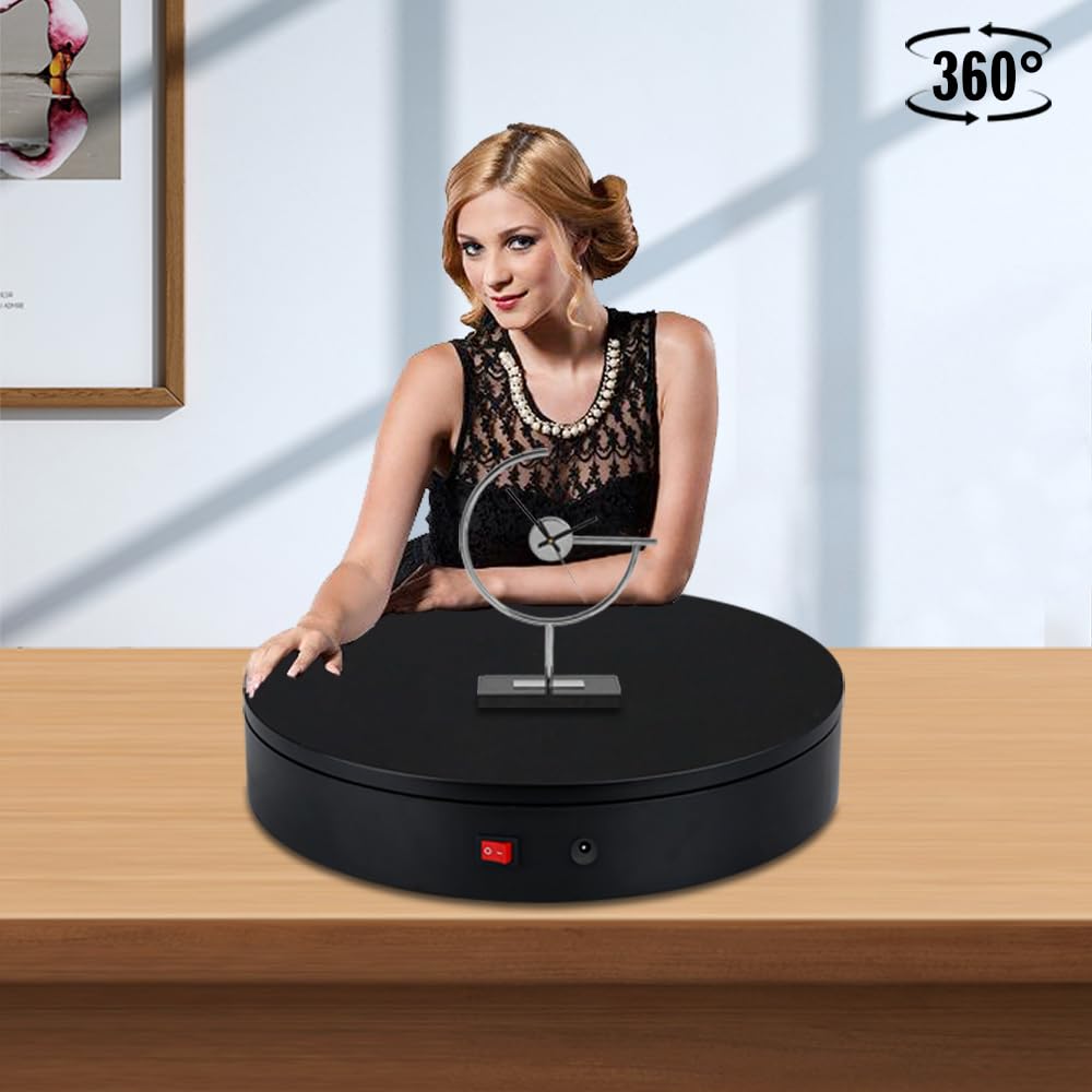 32cm Rotating Platform 350lbs Capacity Motorized Electric - ComXim Official Imagery - 7