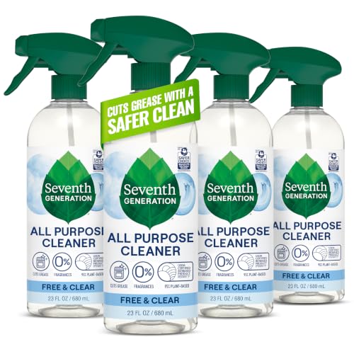 Seventh Generation All Purpose Cleaner, Free & Clear, 23 oz, - Product Imagery