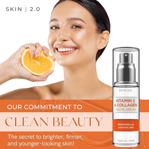 Skin 2.0 Vitamin C Serum - Dermatologist Tested, Anti-Aging & - Product Imagery