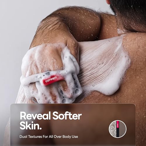 Caveem Exfoliating Body Scrubber, Bath and Body Scrub Buffer, - Product Imagery