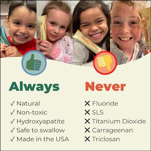 Hydroxyapatite Toothpaste, Whitening, Fluoride Free, Vanilla - Product Imagery