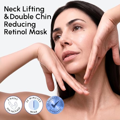 MAREE V Line Lifting Mask Chin Strap - Advanced Retinol Face - Product Imagery