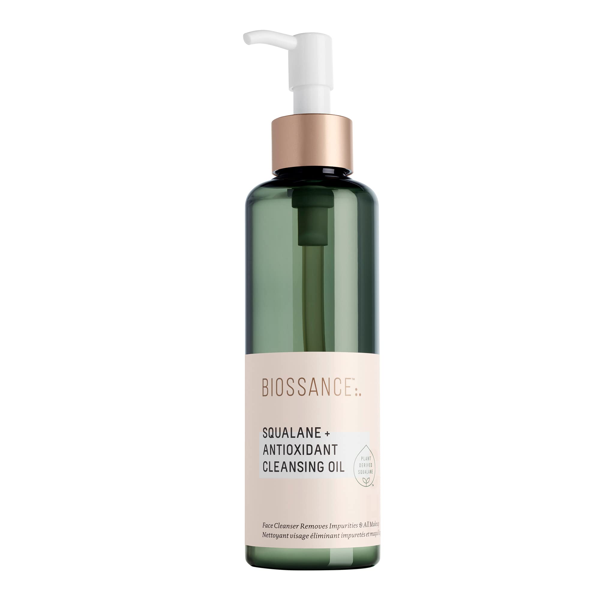 BIOSSANCE Squalane + Antioxidant Cleansing Oil. Lightweight - Product Imagery