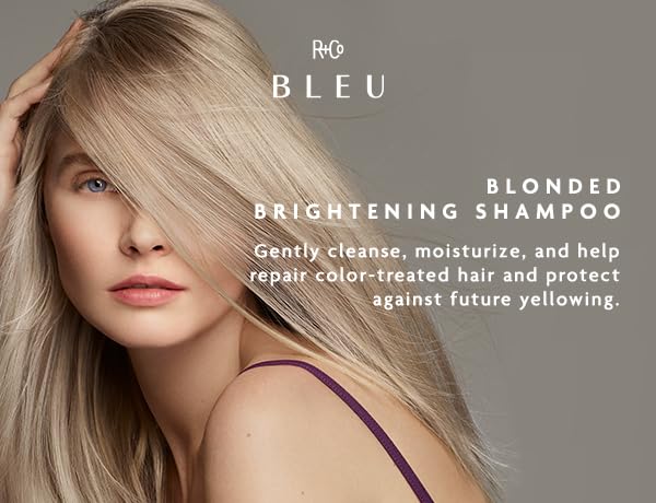 R+Co BLEU BLONDED Brightening Shampoo, 8.5 Oz