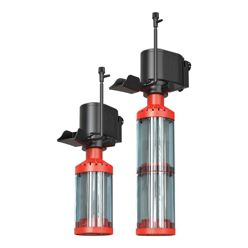 Aquatop Forza Polishing Micron Filter for Small to Medium Aquariums - 317 GPH, Crystal Clear Water, Powerful Filtration 