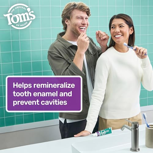 Tom's of Maine Whole Care Natural Toothpaste with Fluoride, - Product Imagery