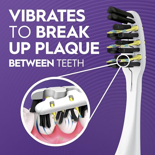 Oral-B Pulsar Charcoal, Battery Electric Toothbrush, 2 Count - Product Imagery
