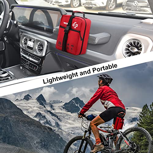 VRIEXSD 400 Piece Large First Aid Kit for Home, Car, Travel, - Product Imagery