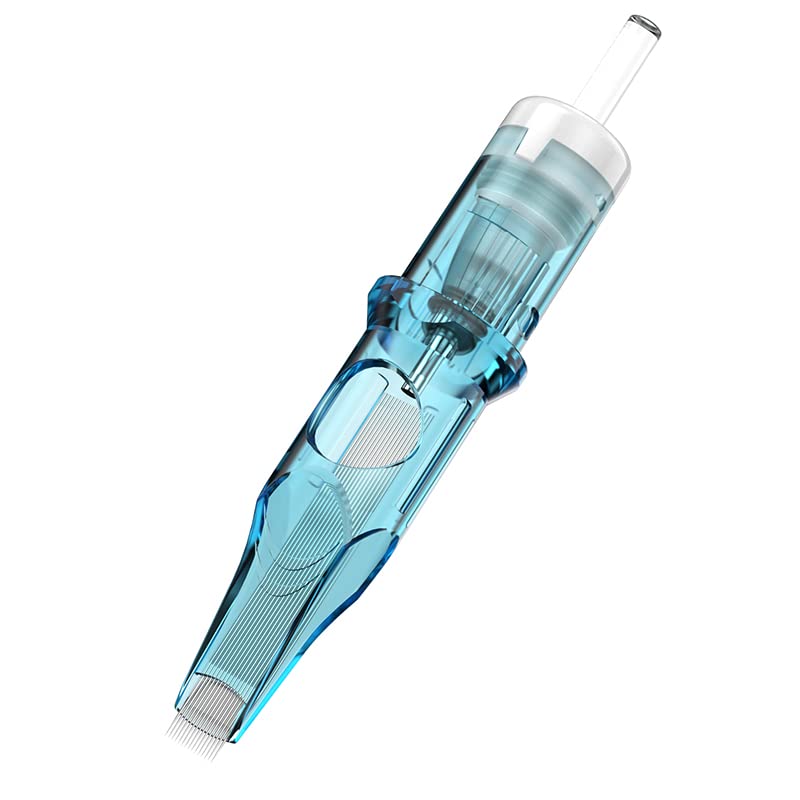 WJX Ultra 1005RM Tattoo Cartridge Needles 20Pcs – Blue, 1005RM