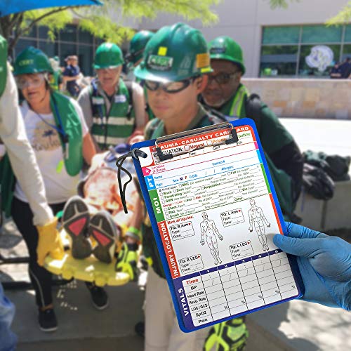 Trauma Casualty Care Card (TCCC) Package: (15 Pack) - Product Imagery