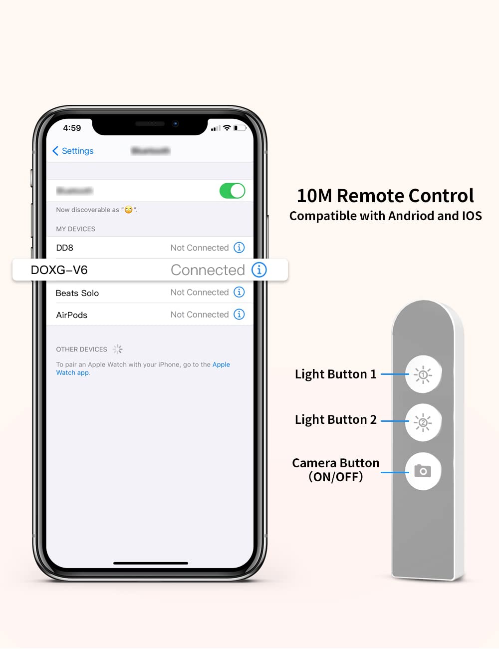 Viozon – Selfie Lights on display