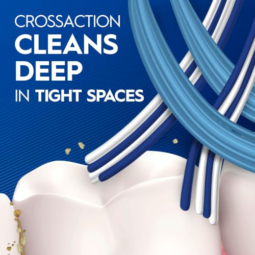 Oral-B Pro Clean Cross Action Toothbrushes, Deep Plaque Removal, - Product Imagery