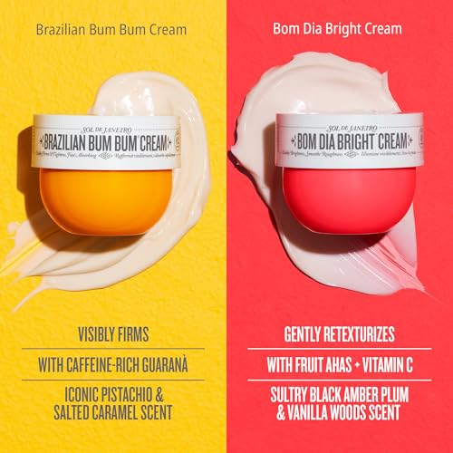 Sol de Janeiro Mini Body Cream Duo Brazilian Bum Bum & Bom Dia - Product Imagery