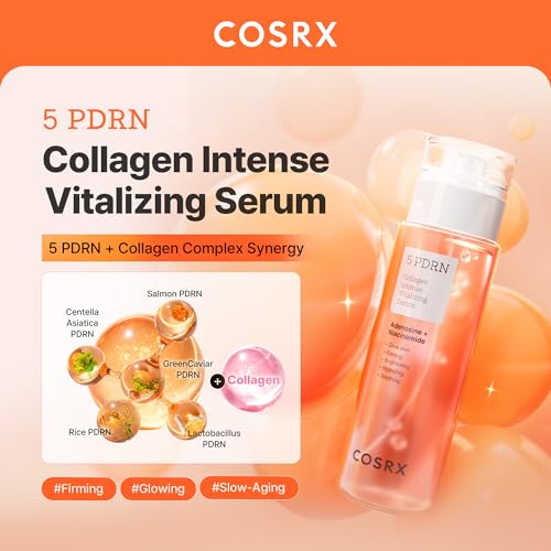 COSRX 5 PDRN Collagen Serum, Anti-aging, Glass Skin & Plumping, - Product Imagery