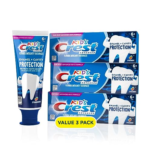 Crest Kids Enamel + Cavity Protection Toothpaste, 4.1oz (Pack of - Product Imagery