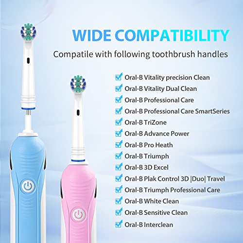 Replacement Toothbrush Heads for Oral B Braun(Individually - Product Imagery
