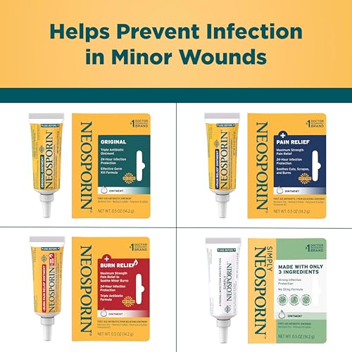 Neosporin Original Triple Antibiotic Ointment, 0.5 oz - Product Imagery
