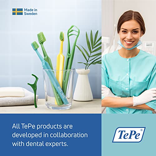 TePe Select Compact Toothbrush, Kids Extra Soft, Mixed Pack, - Product Imagery