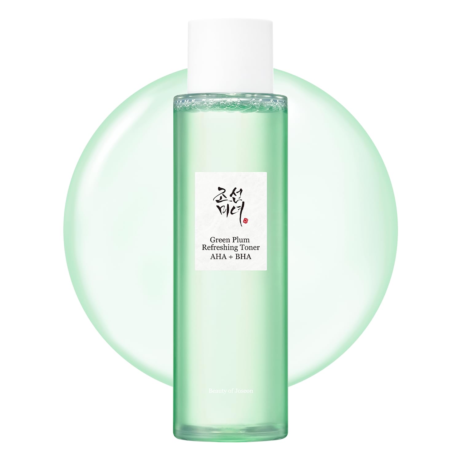 Beauty of Joseon Green Plum AHA BHA Toner Refreshing Facial - Product Imagery