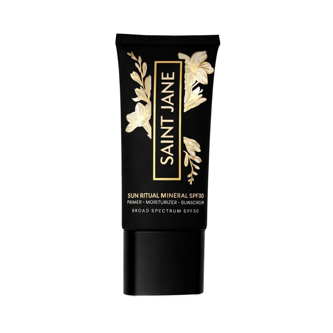SAINT JANE - Luxury Sun Ritual Mineral SPF 30 (1.7 oz | 50 ml) – close-up detail