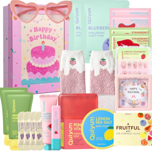 QUIYUM Fruit Skincare Birthday Gift Set for Teenage Girls & - Product Imagery