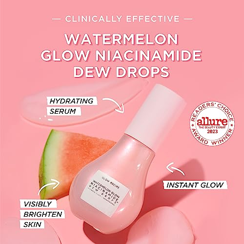 Glow Recipe Niacinamide Dew Drops Facial Serum & Illuminating - Product Imagery