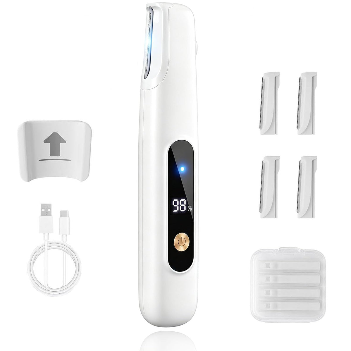 Sonic Dermaplane Razor for Women Face Facial Dermaplaning - ZSLAWON Official Imagery - 2