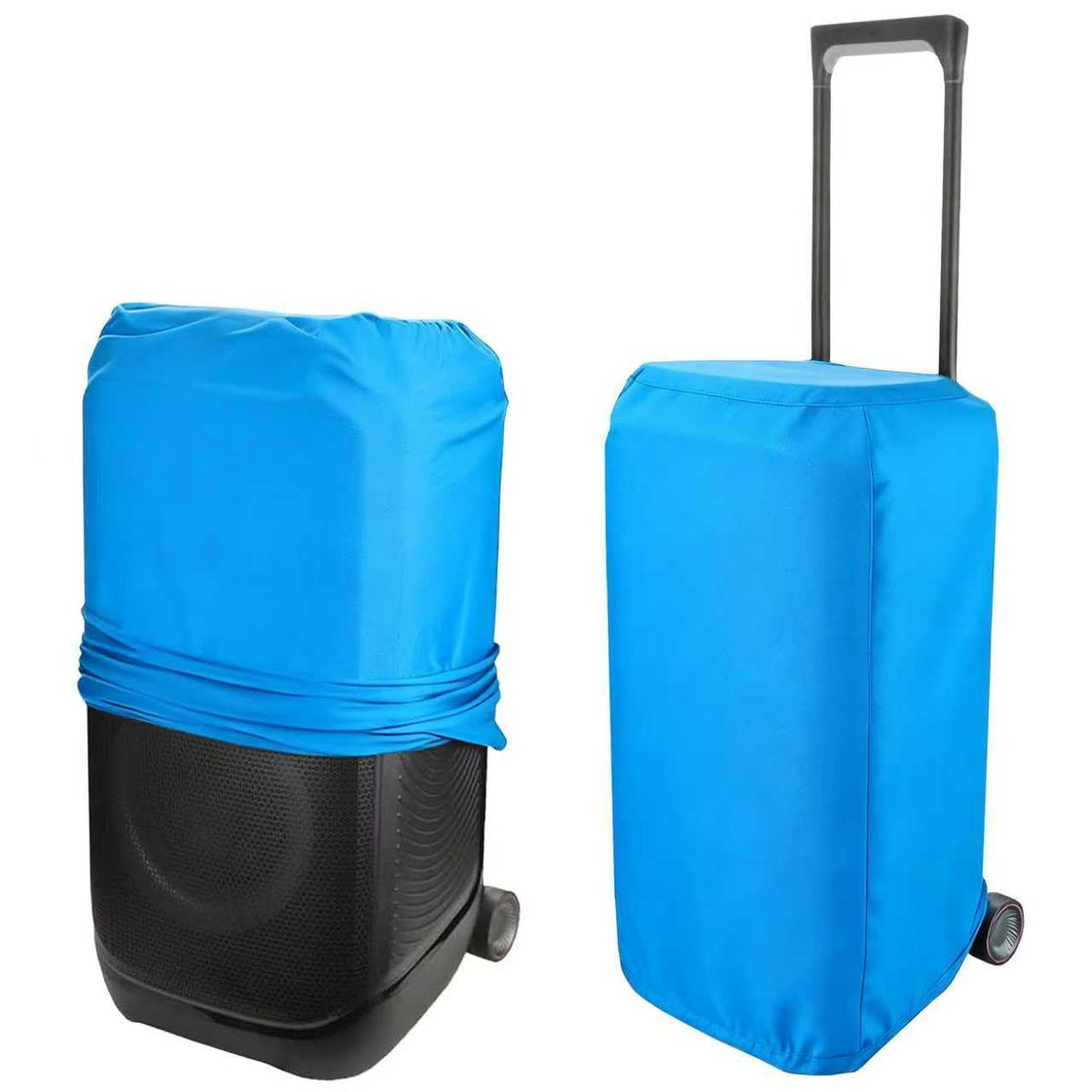 Totocove Speaker Dust Cover, Stretch 2-Pack for Portable Party Speakers, Blue