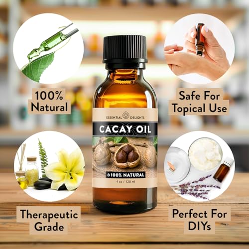 Cacay Oil - 100% Pure Cold Pressed Brazilian Carrier Oil | for - Product Imagery