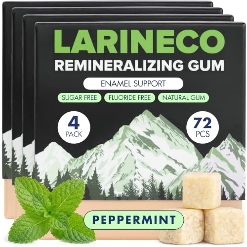 Larine co Remineralizing Gum Sugar Free Hydroxyapatite and - Larine co Official Imagery - 1