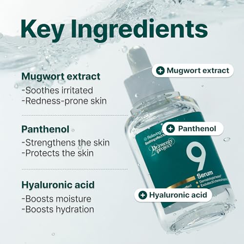 9 Serum for Calming, Hydrating, and Barrier-Strengthening with - Product Imagery