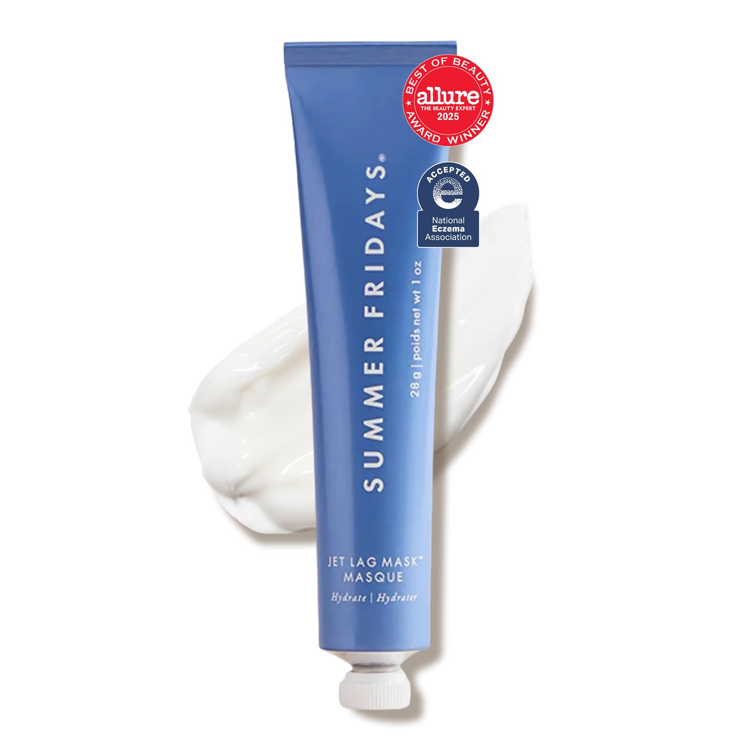 Summer Fridays Mini Jet Lag Mask - Hydrating Overnight Face - Product Imagery