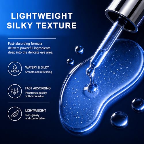 Copper Peptide Anti Aging Eye Serum, Korean Skin Care Advanced - Product Imagery