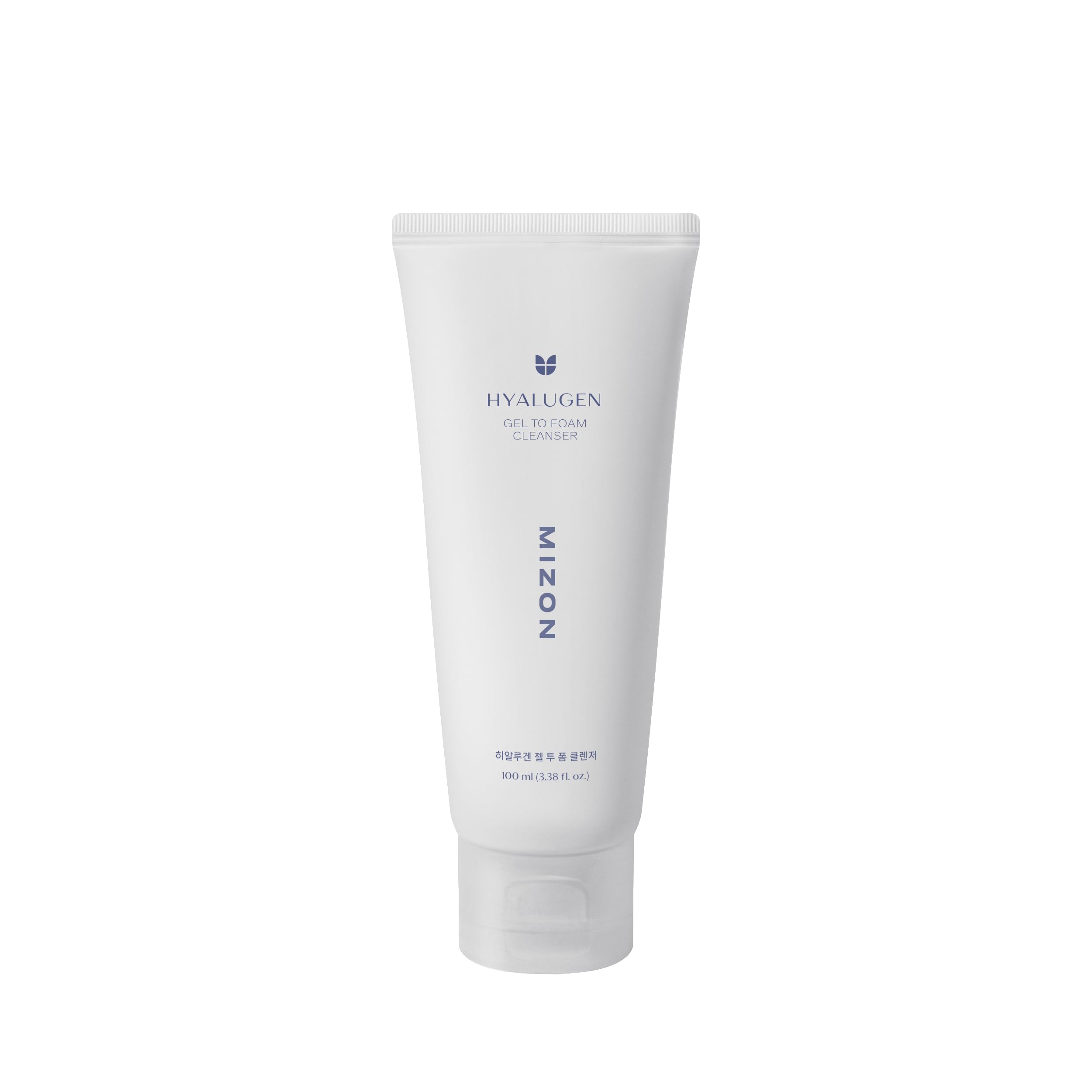 MIZON Hyalugen Gel To Foam Cleanser, 100 ml/3.38 fl. oz - Product Imagery