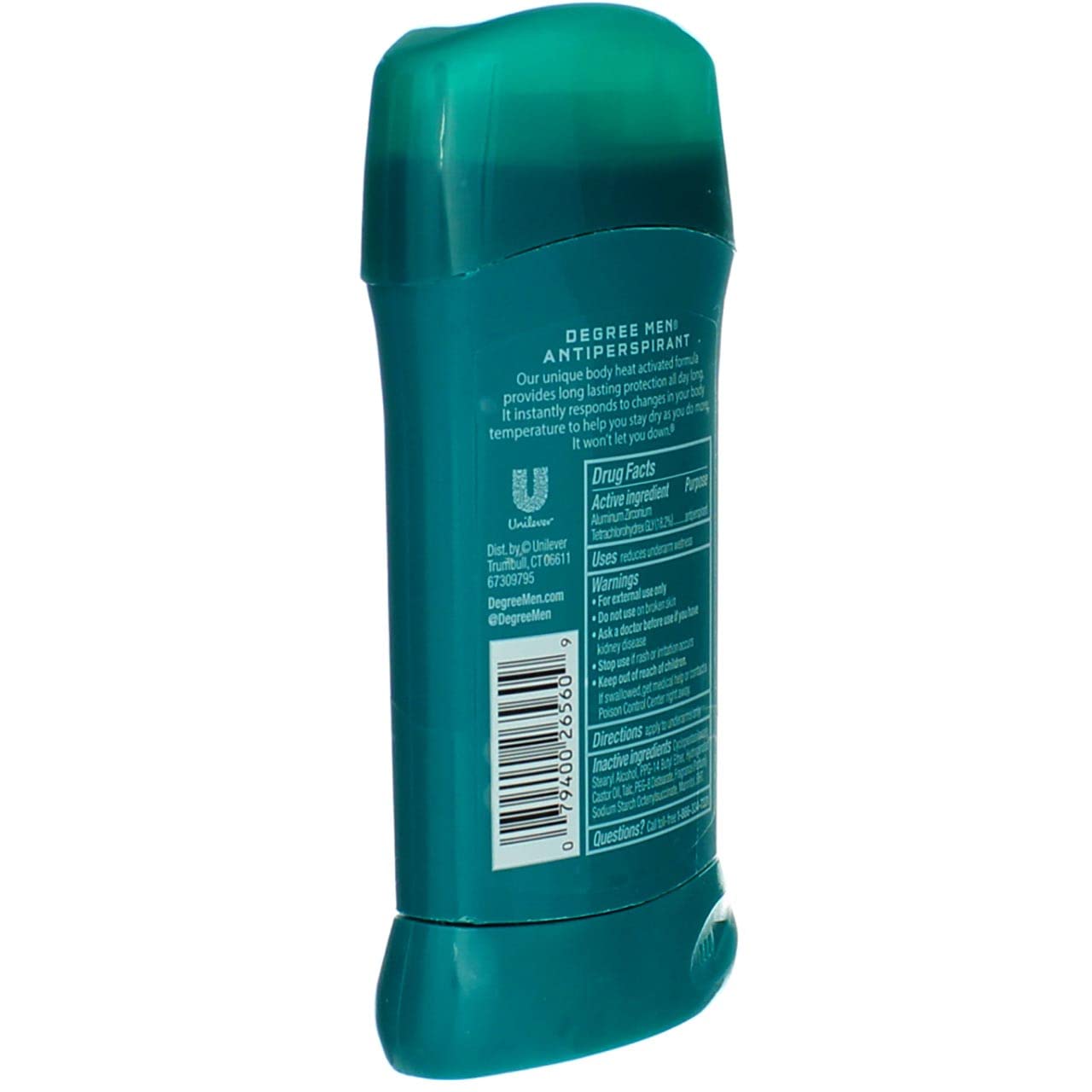 Degree Men Anti-Perspirant Deodorant Invisible Stick Extreme Blast - 2.7 oz, Pack of 6