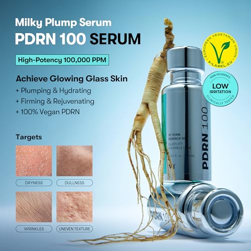 VT COSMETICS PDRN 100 Essence, Intensive Glow Serum, 1.01 fl. Oz. - Product Imagery