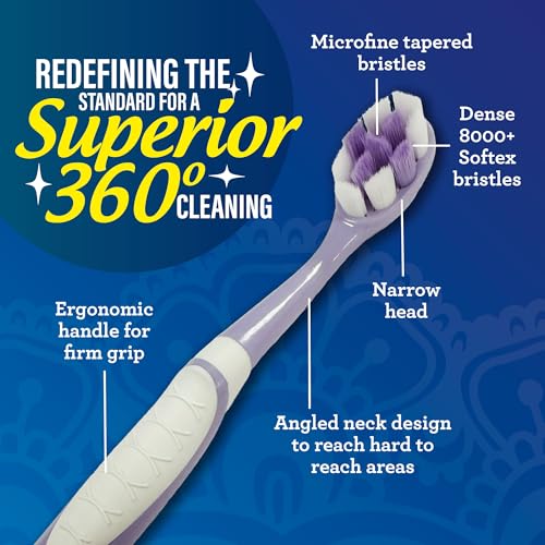 GuruNanda Butter On Gums Toothbrush, ADA Accepted Manual - Product Imagery
