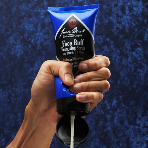 Jack Black Face Buff Energizing Scrub - Mens Pre Shave Cleanser - Product Imagery