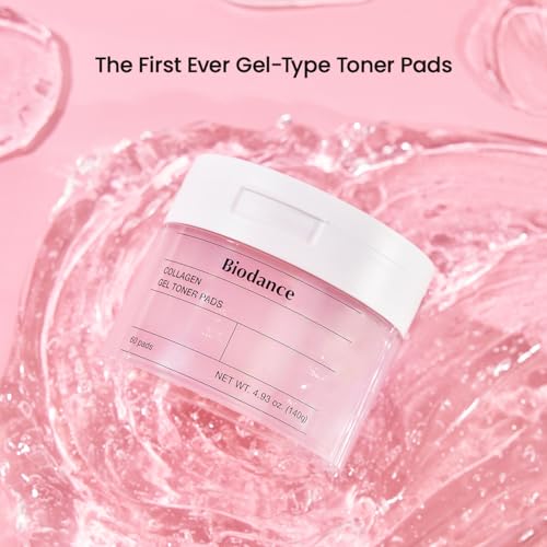 Biodance Collagen Gel Toner Pads, Pore Minimizer for Face, - Product Imagery