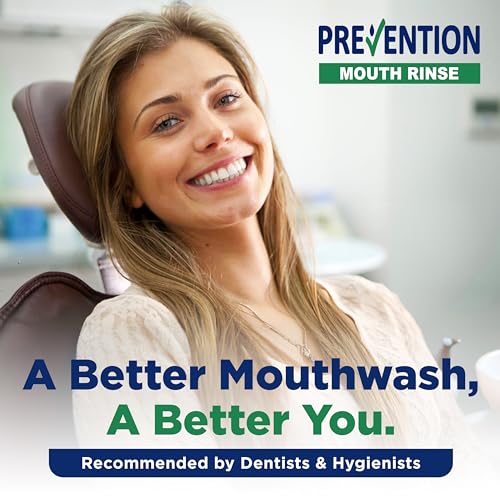 Prevention Daily Care Mouthwash, Hydrogen Peroxide Rinse 16 oz - Product Imagery